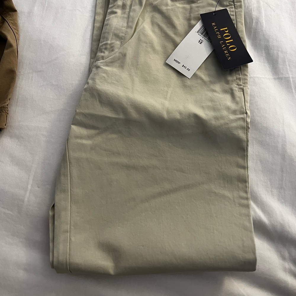 Polo by Ralph Lauren Men's Cream Chinos